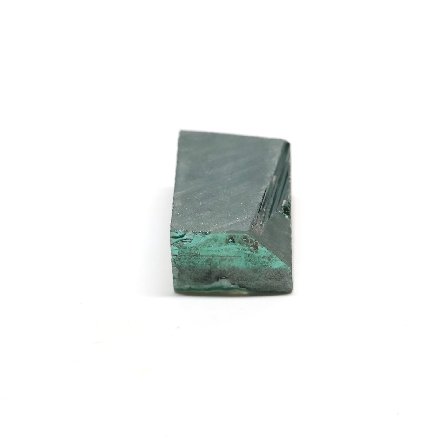 Green Moissanite - Grade A - Faceting Rough