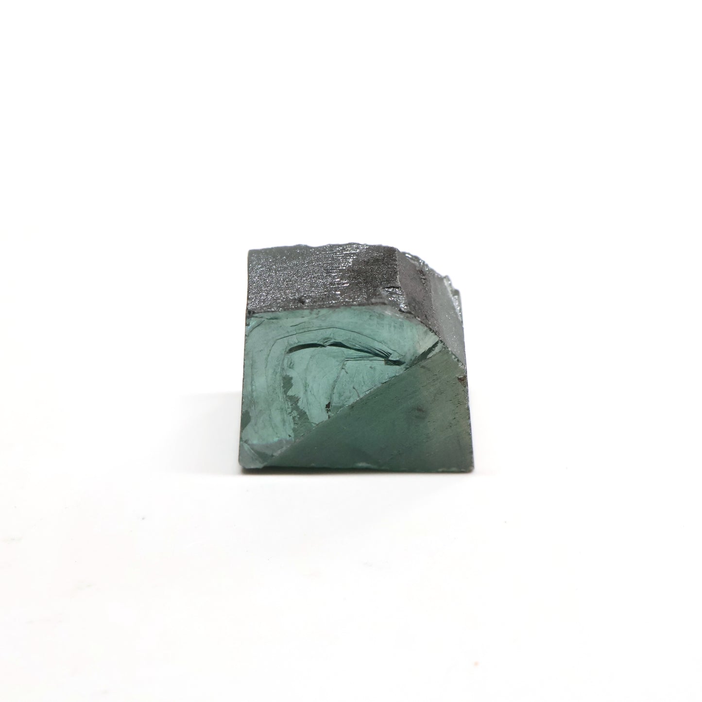 Green Moissanite - Grade A - Faceting Rough