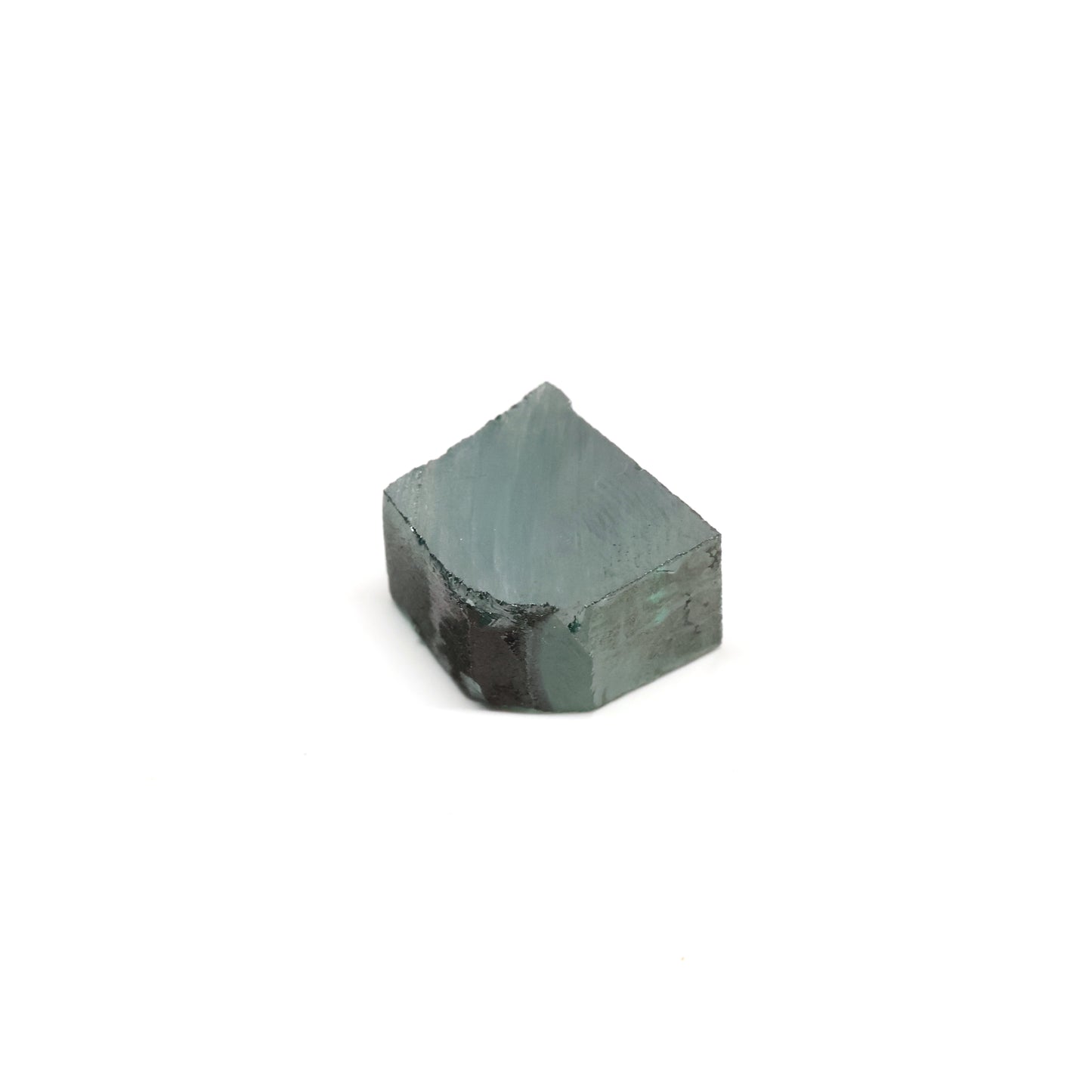 Green Moissanite - Grade A - Faceting Rough