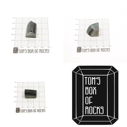 Cyan Moissanite - Grade A - Faceting Rough