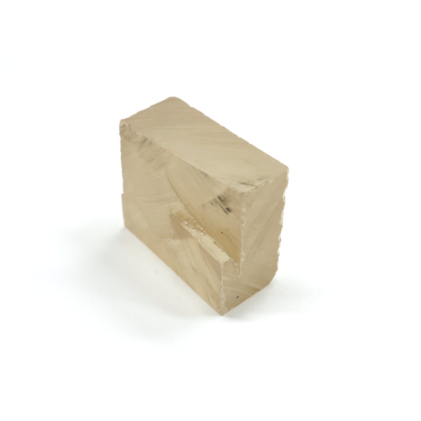 White DEF Color Moissanite - Grade A - Faceting Rough