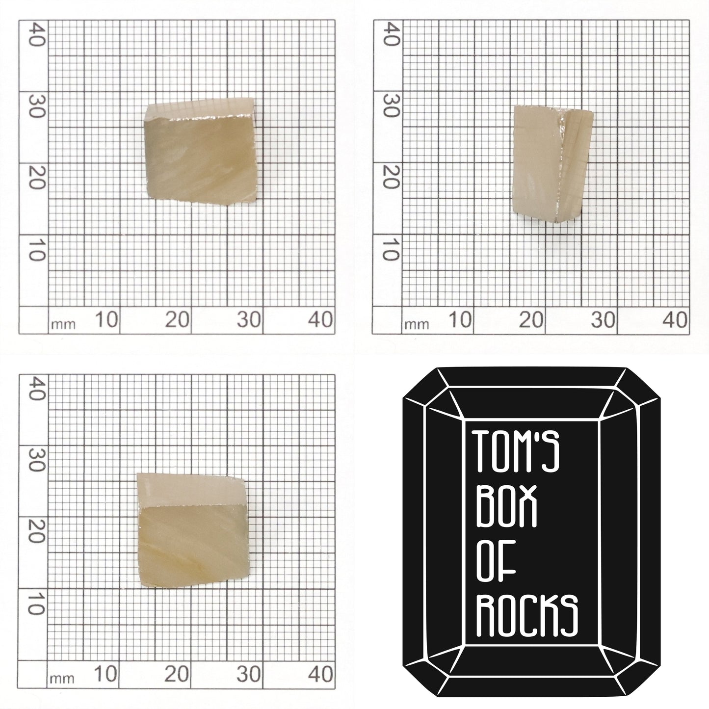 Champagne Moissanite - Grade A - Faceting Rough