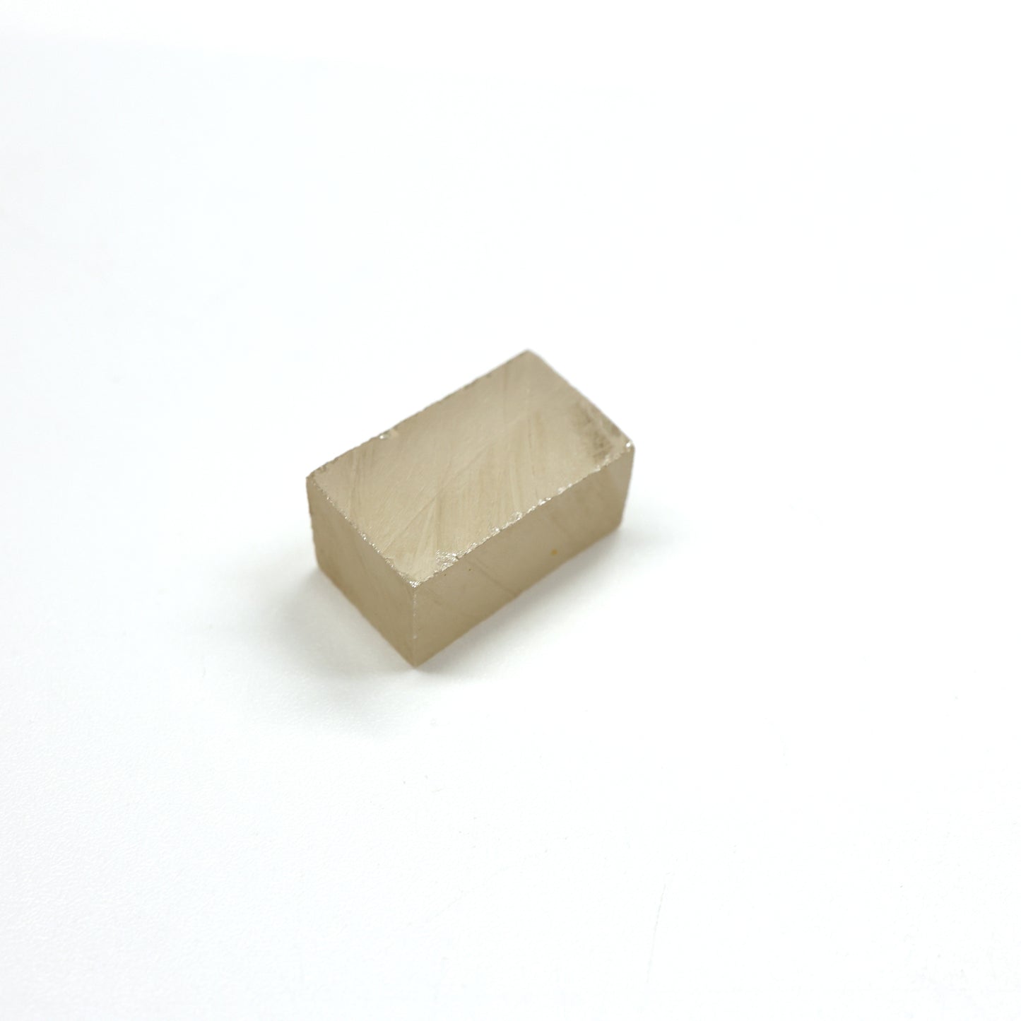 White DEF Color Moissanite - Grade A - Faceting Rough