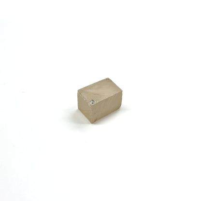 White DEF Color Moissanite - Grade A - Faceting Rough