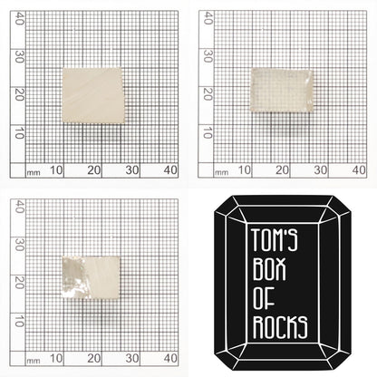 White DEF Color Moissanite - Grade A - Faceting Rough