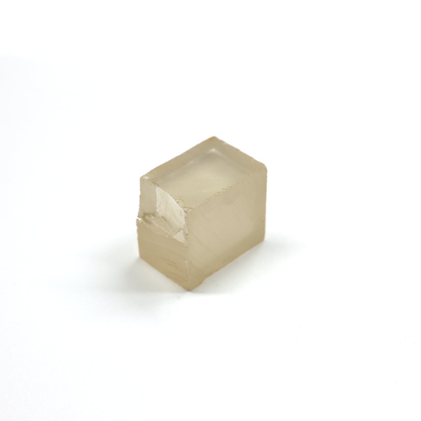 White DEF Color Moissanite - Grade A - Faceting Rough
