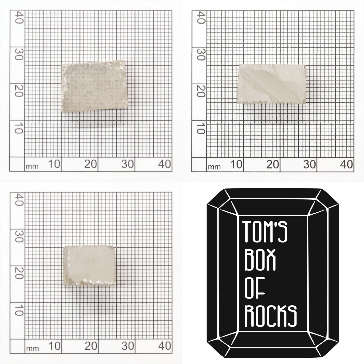 White DEF Color Moissanite - Grade A - Faceting Rough