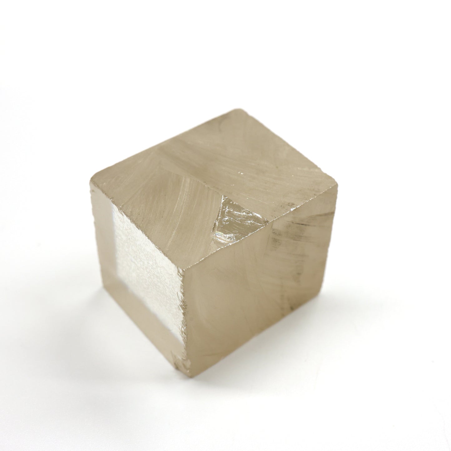 White DEF Color Moissanite - Grade A - Faceting Rough