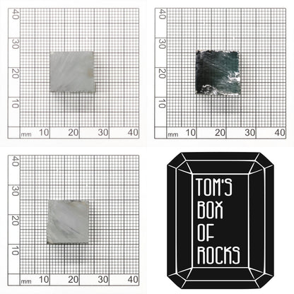 Cyan Moissanite - Grade A - Faceting Rough