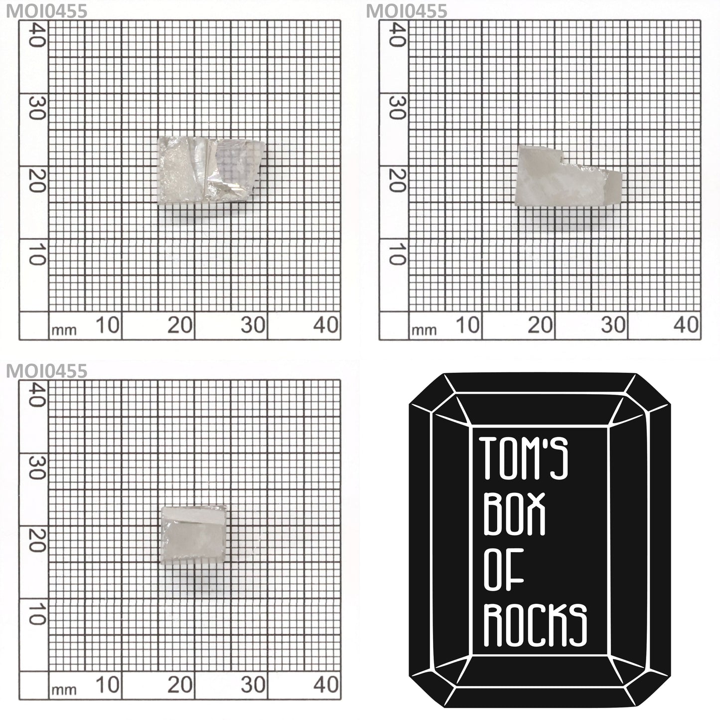White DEF Color Moissanite - Grade A - Faceting Rough