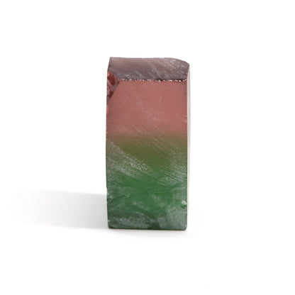 Nanosital Simulated Watermelon Tourmaline (New Style)  Lab Created Faceting Rough for Gem Cutting -Various Sizes