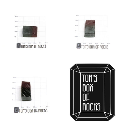 Nanosital Simulated Watermelon Tourmaline (New Style)  Lab Created Faceting Rough for Gem Cutting -Various Sizes