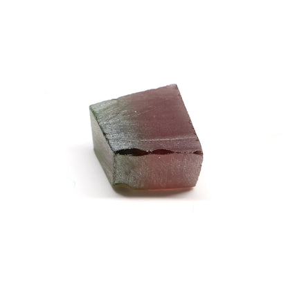 Nanosital Simulated Watermelon Tourmaline (New Style)  Lab Created Faceting Rough for Gem Cutting -Various Sizes