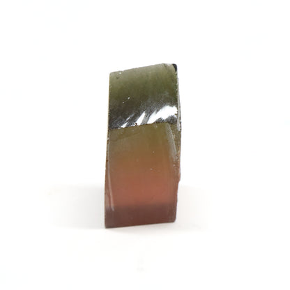 Nanosital Simulated Watermelon Tourmaline (New Style)  Lab Created Faceting Rough for Gem Cutting -Various Sizes