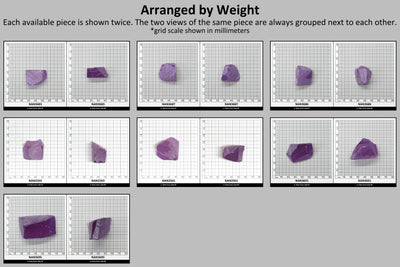 Nanosital Simulated Lavender Opal Lab Created Faceting Rough for Gem Cutting - #009 - Various Sizes #BEGIN