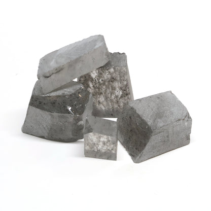 Nanosital Simulated Salt and Pepper Diamond Lab Created Faceting Rough for Gem Cutting - #Z-1345 - Various Sizes #BEGIN