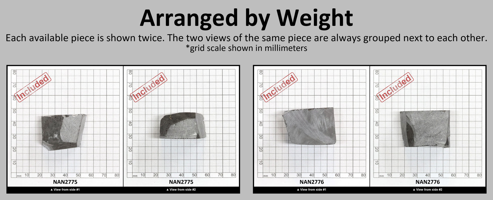 Nanosital Simulated Salt and Pepper Diamond Lab Created Faceting Rough for Gem Cutting - #Z-1345 - Various Sizes #BEGIN