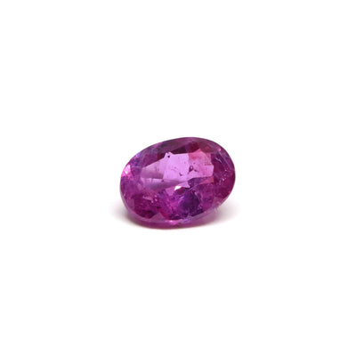 Nanosital Simulated Fuchsia Tourmaline (Included) Lab Created Faceting Rough for Gem Cutting - #Z-250 - Various Sizes #BEGIN