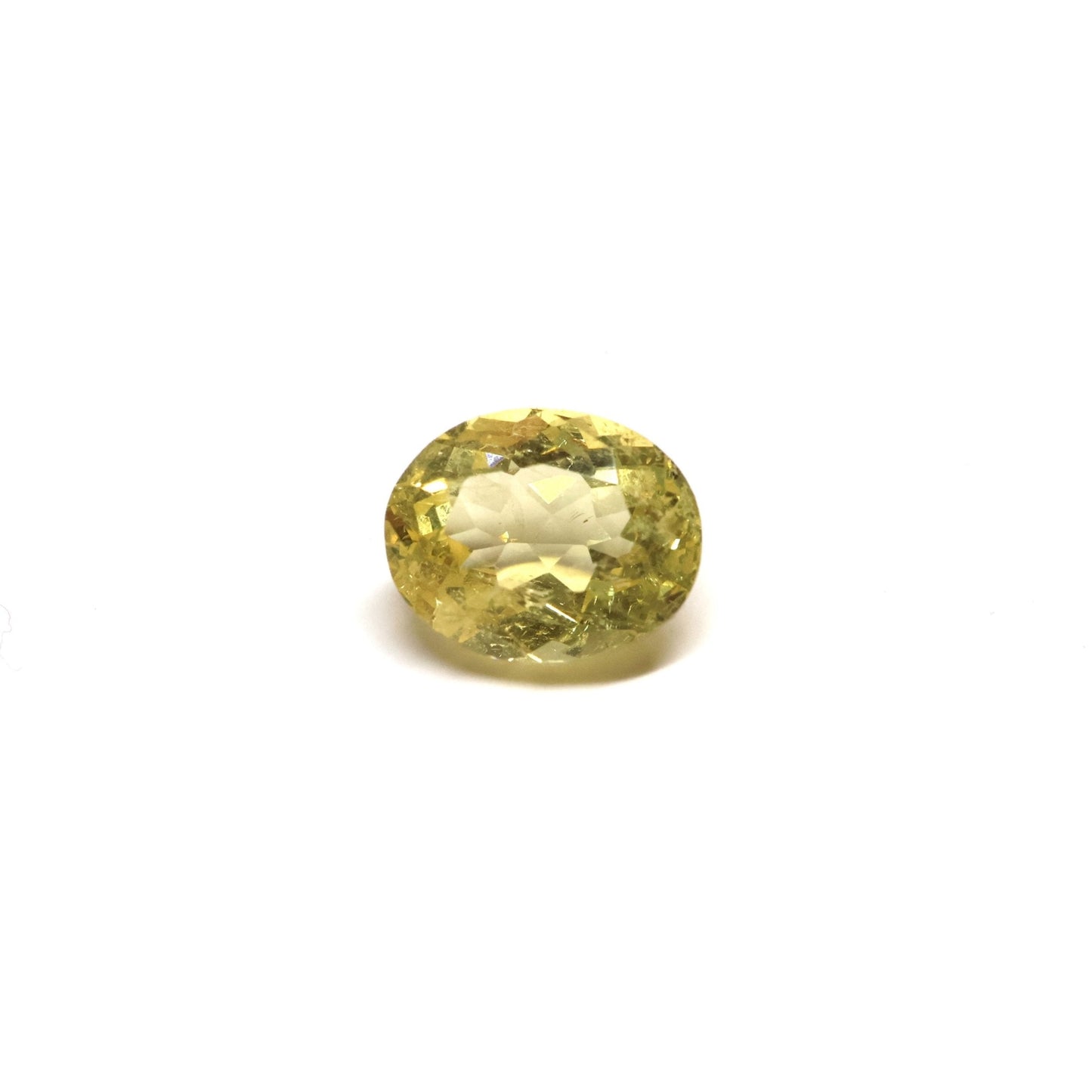 Nanosital Simulated Yellow Sapphire (Included) Lab Created Faceting Rough for Gem Cutting - #Z-7606 - Various Sizes #BEGIN