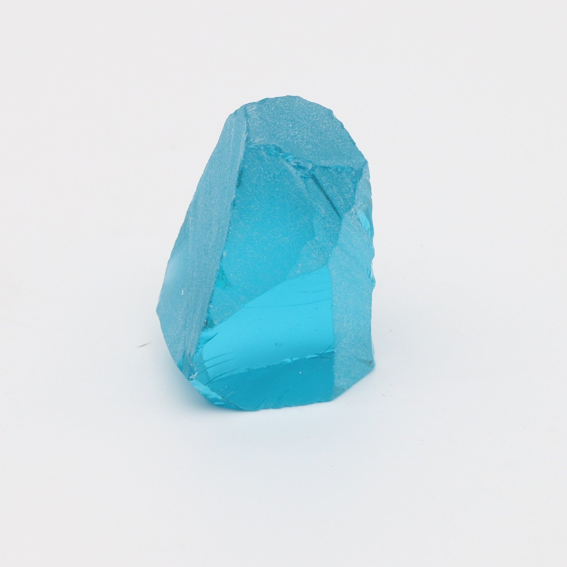 Nanosital Simulated Neon Paraiba Tourmaline Lab Created Faceting Rough for Gem Cutting - #B-6206 - Various Sizes #BEGIN