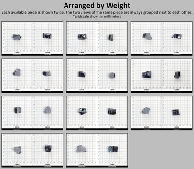 Ocean Grey Diamond Cubic Zirconia Faceting Rough for Gem Cutting - Various Sizes #BEGIN
