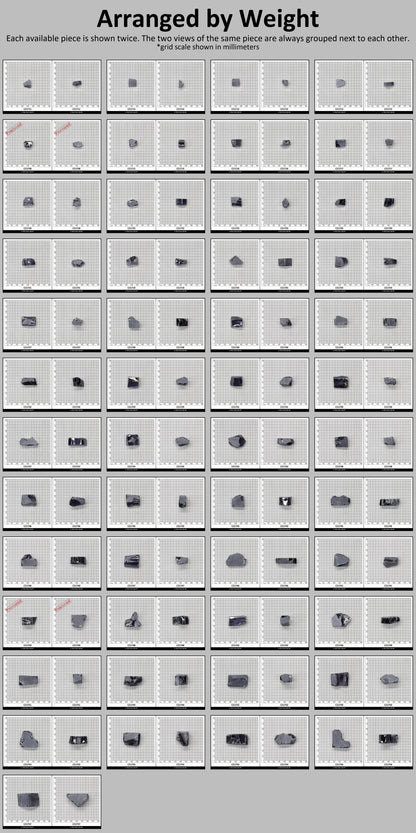 Ocean Grey Diamond Cubic Zirconia Faceting Rough for Gem Cutting - Various Sizes : #BEGIN