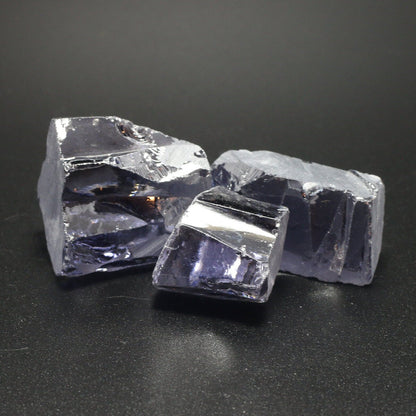 Ocean Grey Diamond Cubic Zirconia Faceting Rough for Gem Cutting - Various Sizes : #BEGIN