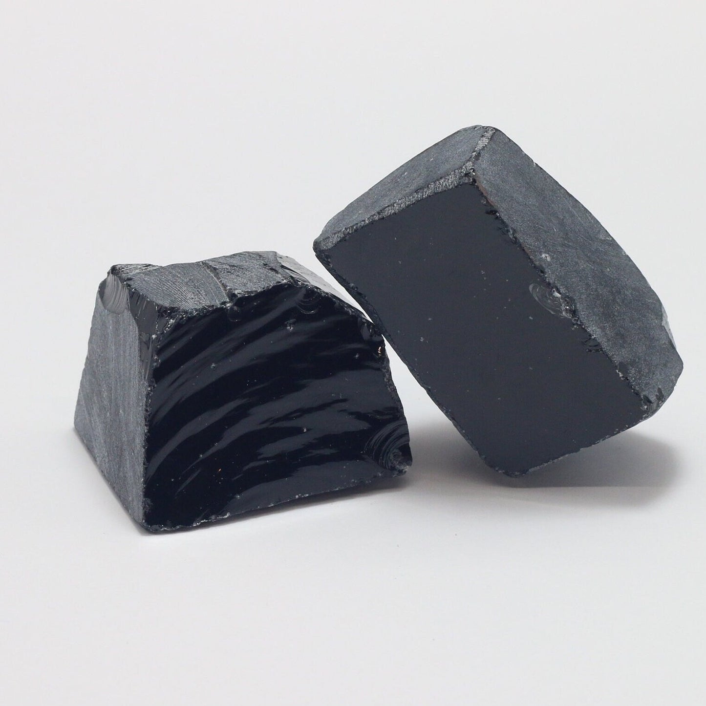 Nanosital Simulated Ocean Steel Lab Created Faceting Rough for Gem Cutting - #A-4016 - Various Sizes #BEGIN