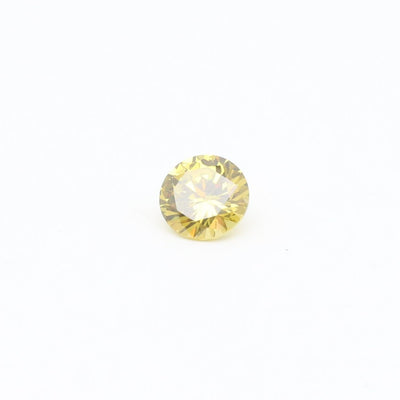 Olive Cubic Zirconia Faceting Rough for Gem Cutting - Various Sizes #BEGIN