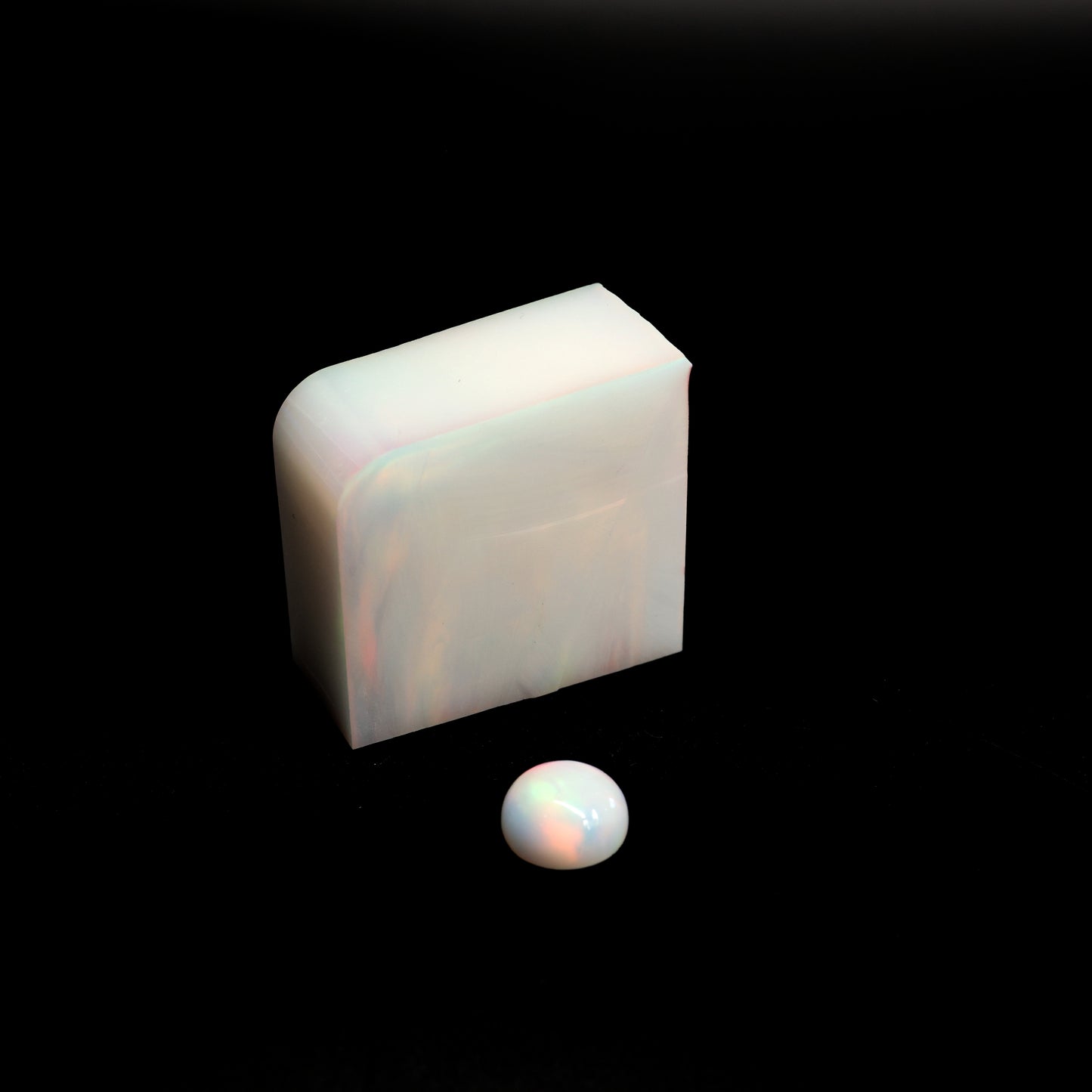 Opal Au Orange Fire/White FD0 : #END