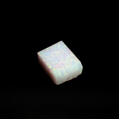 Opal Imp Orange Fire/White I-0B-W : #END