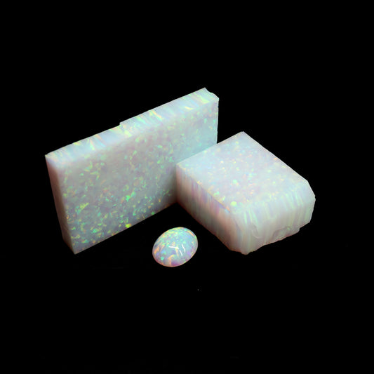 Opal Imp Orange Fire/White I-0B-W