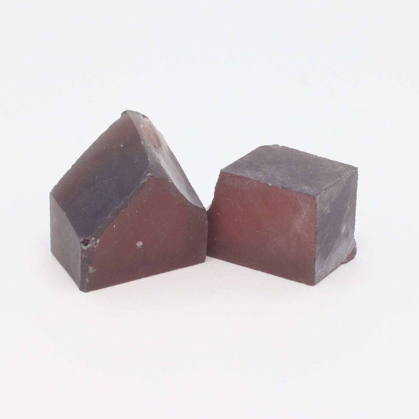 Orange YAG Faceting Rough for Gem Cutting - Various Sizes #BEGIN