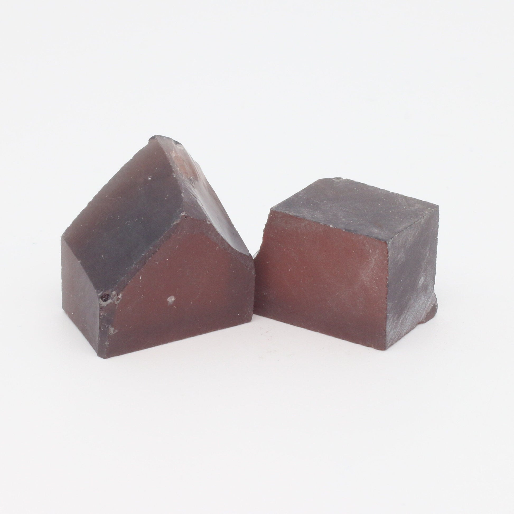 Orange YAG Faceting Rough for Gem Cutting - Various Sizes #BEGIN