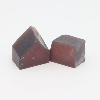 Orange YAG Faceting Rough for Gem Cutting - Various Sizes #BEGIN