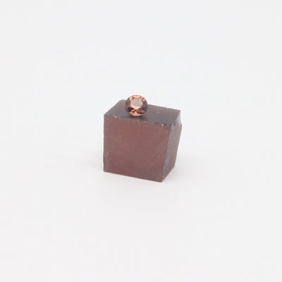 Orange YAG Faceting Rough for Gem Cutting - Various Sizes #BEGIN