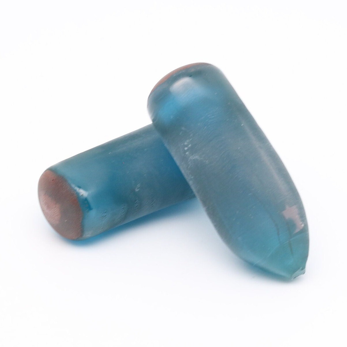 Paraiba Blue #138-Djeva Lab Created Spinel Faceting Rough for Gem Cutting - Various Sizes #BEGIN