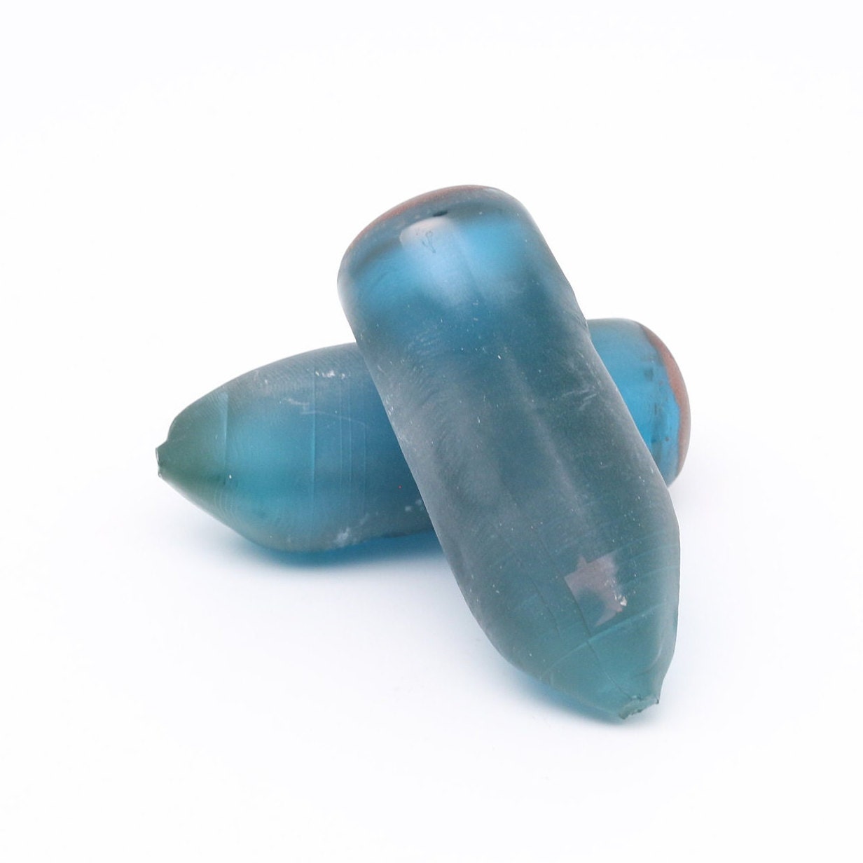 Paraiba Blue #138-Djeva Lab Created Spinel Faceting Rough for Gem Cutting - Various Sizes #BEGIN