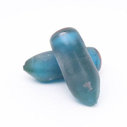 Paraiba Blue #138-Djeva Lab Created Spinel Faceting Rough for Gem Cutting - Various Sizes #BEGIN