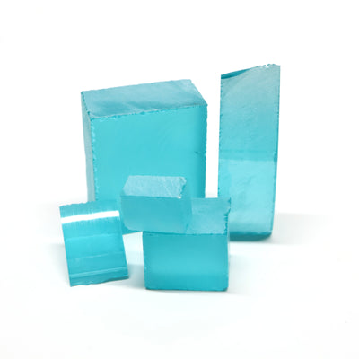 Paraiba Colored Garnet Yb:YAG Faceting Rough for Gem Cutting - Various Sizes #BEGIN