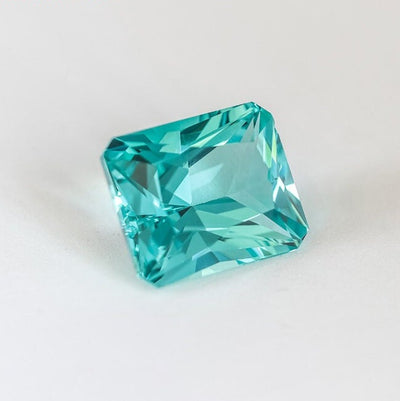 Nanosital Simulated Paraiba Tourmaline Lab Created Faceting Rough for Gem Cutting - #A-108/B - Various Sizes #BEGIN