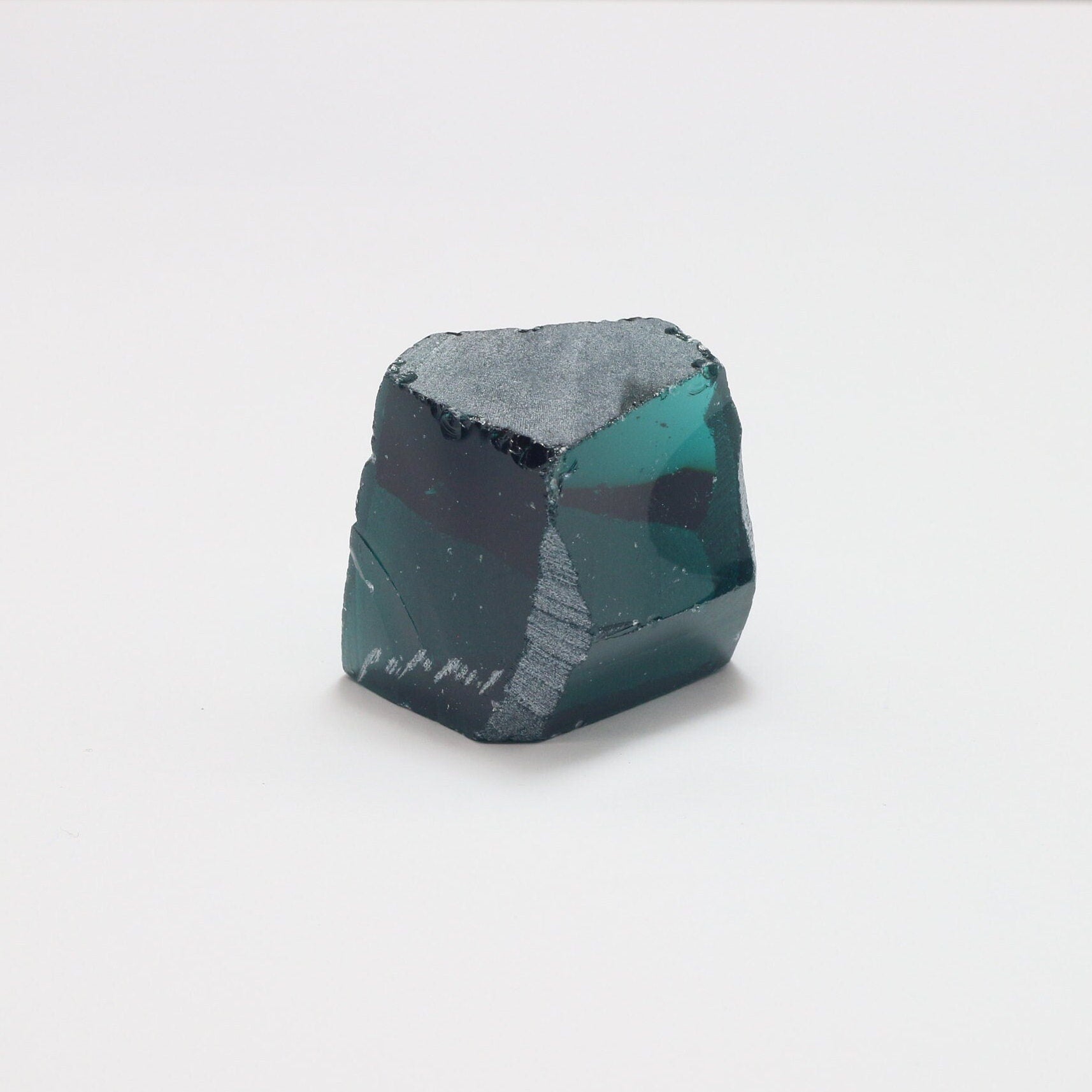 Nanosital Simulated Paraiba Tourmaline Lab Created Faceting Rough for Gem Cutting - #A-75 - Various Sizes #BEGIN