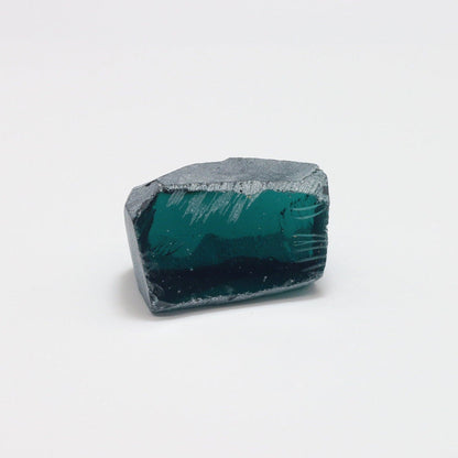 Nanosital Simulated Paraiba Tourmaline Lab Created Faceting Rough for Gem Cutting - #A-75 - Various Sizes #BEGIN