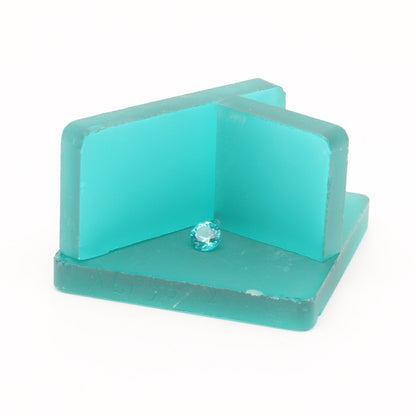 Paraiba YAG Polycrystalline (Ceramic) Faceting Rough : #BEGIN