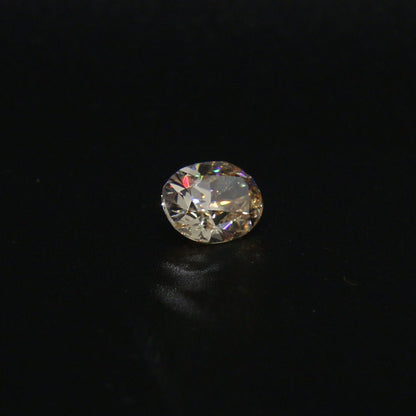 Peach Diamond Cubic Zirconia Faceting Rough for Gem Cutting - Various Sizes #BEGIN