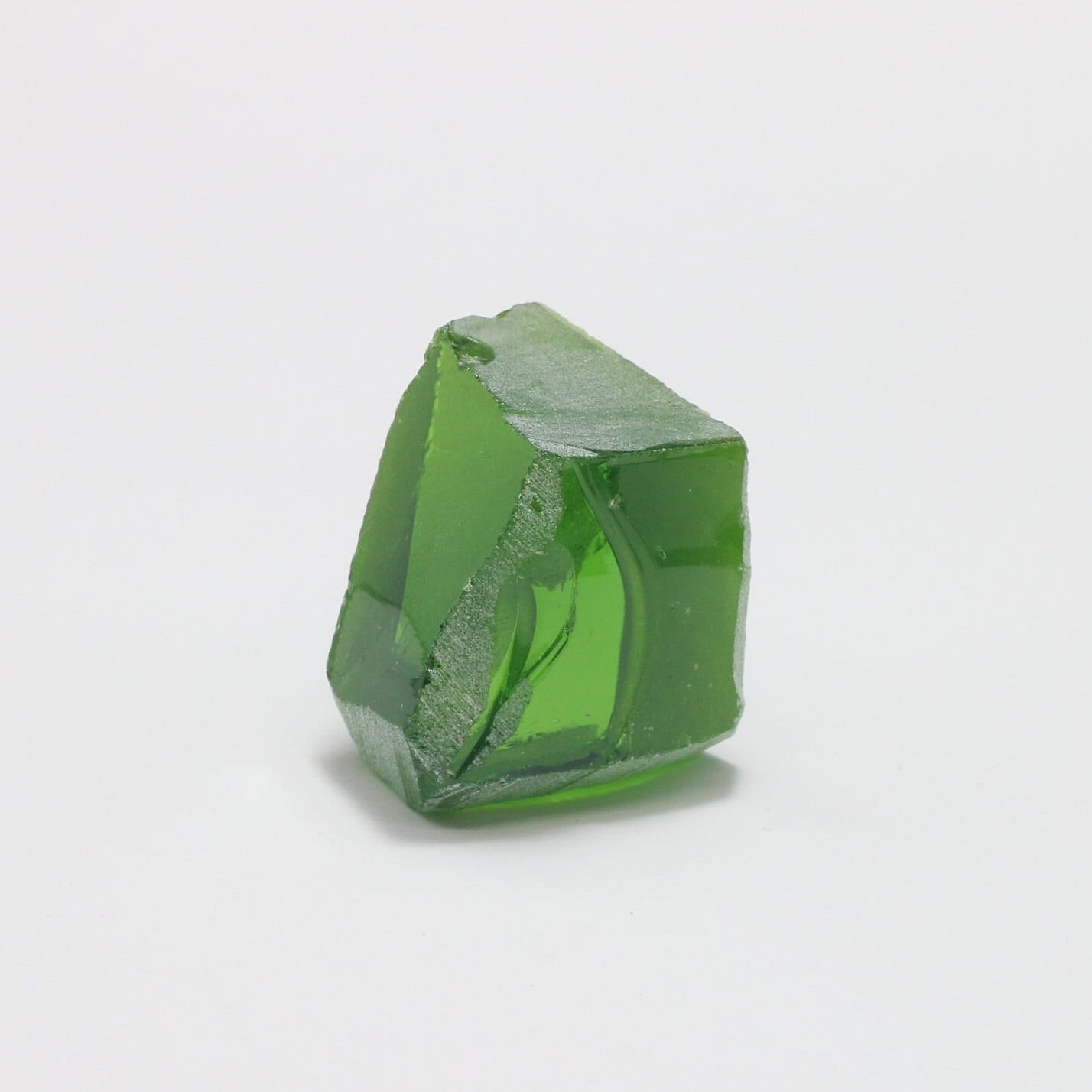 Nanosital Simulated Peridot Lab Created Faceting Rough for Gem Cutting - #172 - Various Sizes #BEGIN