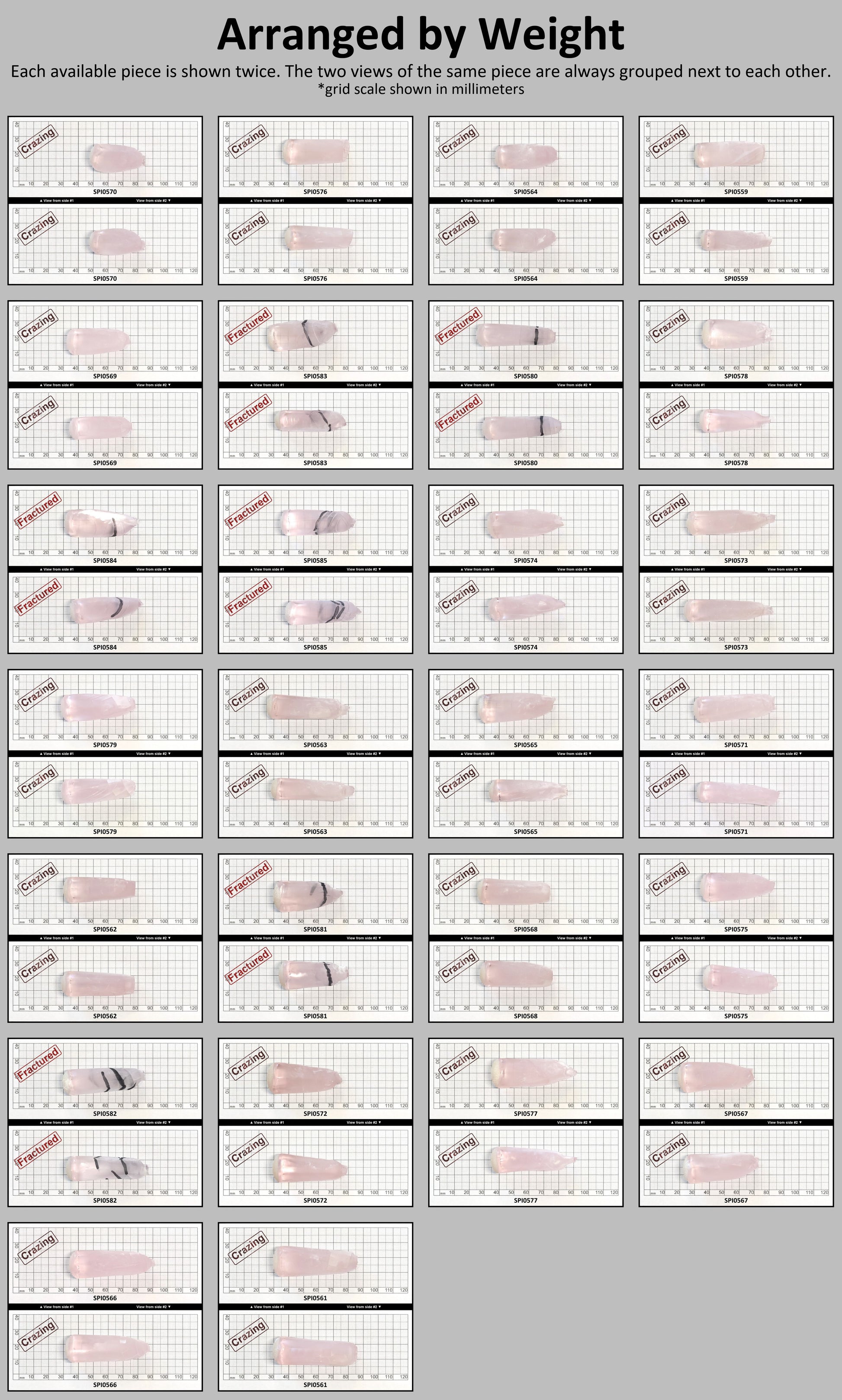 Pink #140-Djeva Lab Created Spinel Faceting Rough for Gem Cutting - Various Sizes #BEGIN