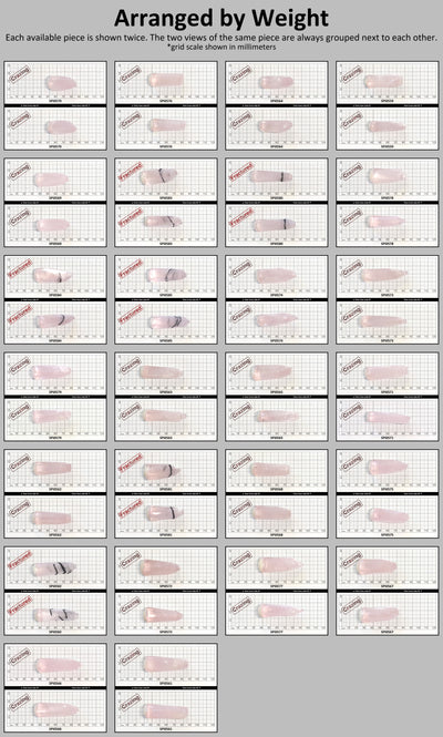 Pink #140-Djeva Lab Created Spinel Faceting Rough for Gem Cutting - Various Sizes #BEGIN