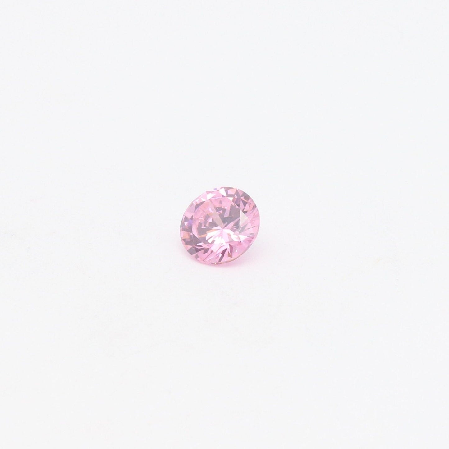 Pink Cubic Zirconia Faceting Rough for Gem Cutting - Various Sizes #BEGIN