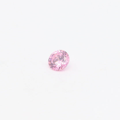 Pink Cubic Zirconia Faceting Rough for Gem Cutting - Various Sizes #BEGIN